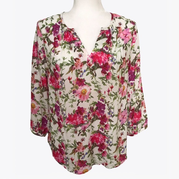 Anne Carson 100% Rayon Women’s Top-Blouse - S - Picture 7 of 15